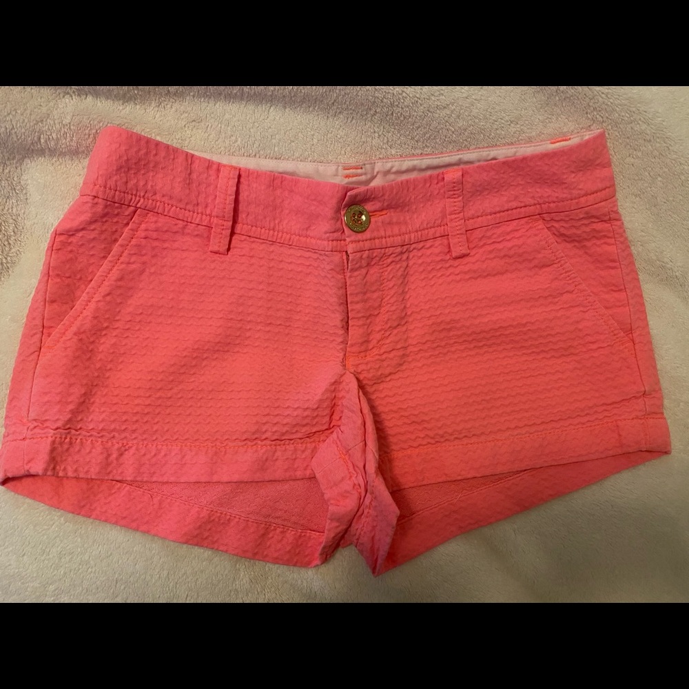 Lilly Pulitzer The Walsh Pink Shorts